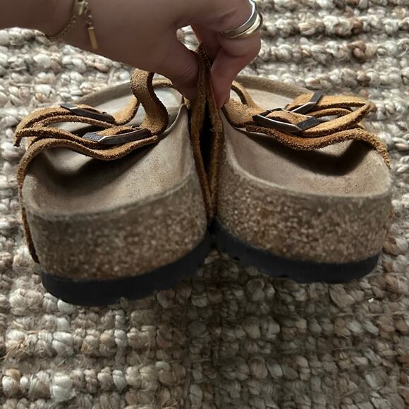 Birkenstock Arizona Suede Sandals – Brown Tobacco – Men’s 13 / EU 46 - Picture 6 of 10